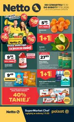 Netto gazetka - od 15/10/2026 do 17/10/2026
